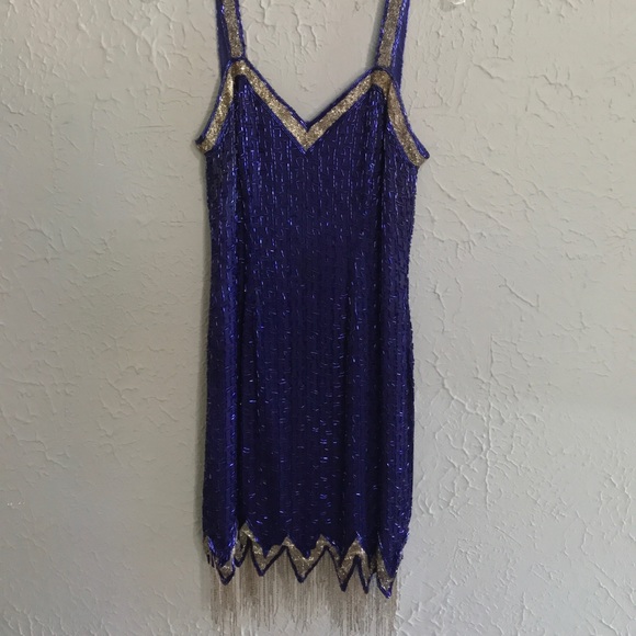 Vintage Beaded Dress - Picture 4 of 7